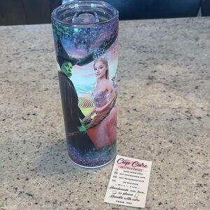 Wicked Themed Tumbler with Lid